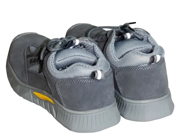 Полуботинки "Универсал Нитро", замша (серые), Нитрил р, 46